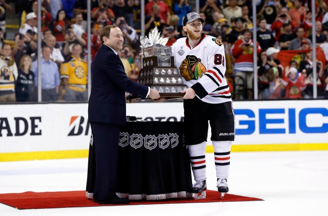 NHL: Stanley Cup Final-Chicago Blackhawks at Boston Bruins